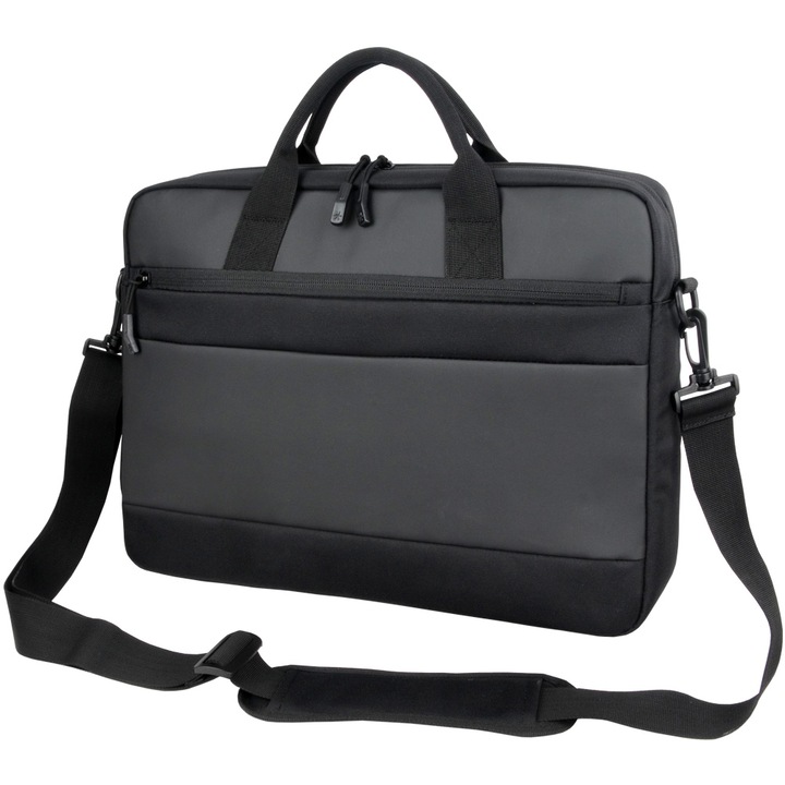 Geanta laptop, Xmart, XB1800B, 15.6”, 3 compartimente, Negru