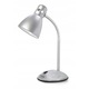 Lampa de birou Alkes, Esperanza, E27, LED 12W, Argintiu