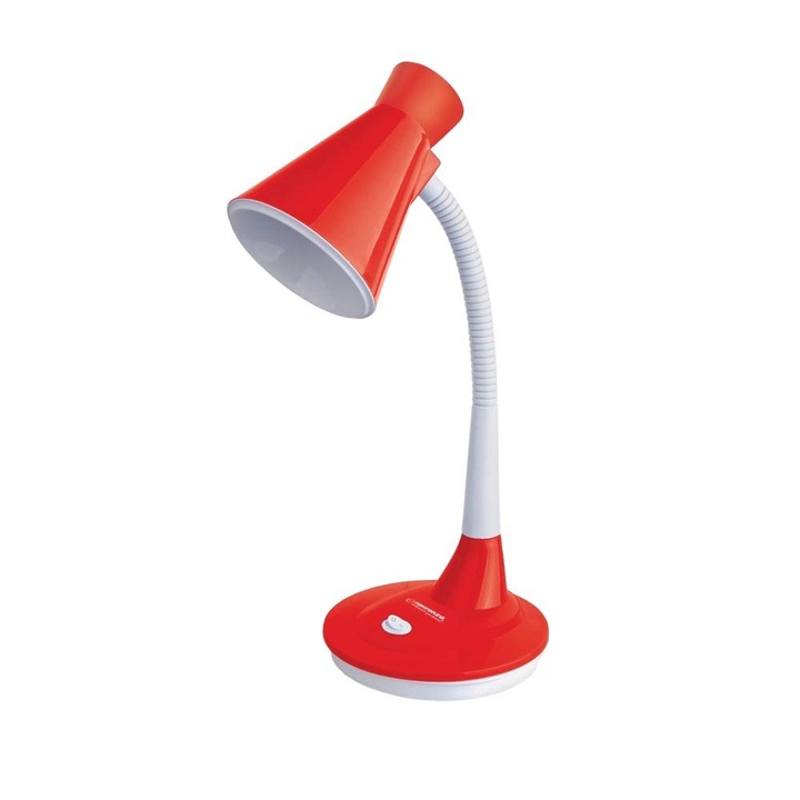 Lampa de birou Diadem, Esperanza, LED E27, 12W, Rosu