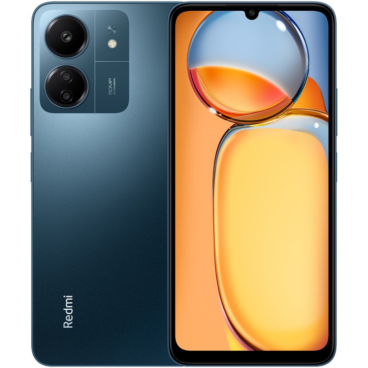 Смартфон Xiaomi Redmi 13C, 4GB RAM, 128GB, Navy Blue