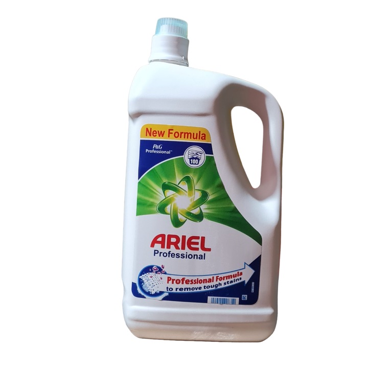 Detergent Ariel Lichid 5,05L 100 spalari Profesional impotriva petelor