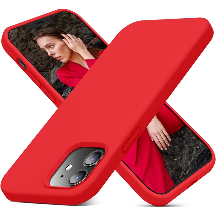 Husa pentru iPhone 12 / 12 Pro tpu rosu