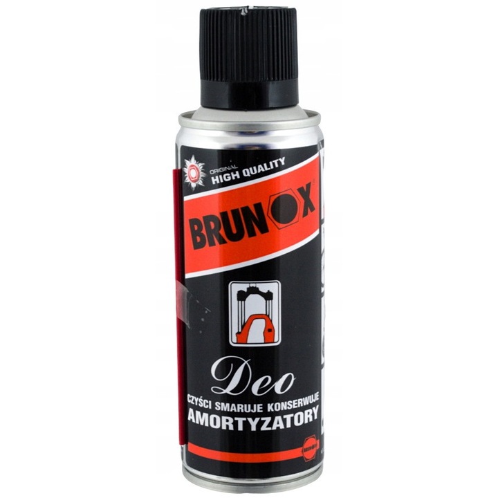 Csillapító spray kerékpárokhoz, Brunox, Szilikonmentes, 100 ml