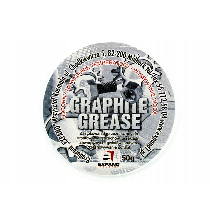 Vaselina de grafit pentru bicicleta, Expand, 50 g