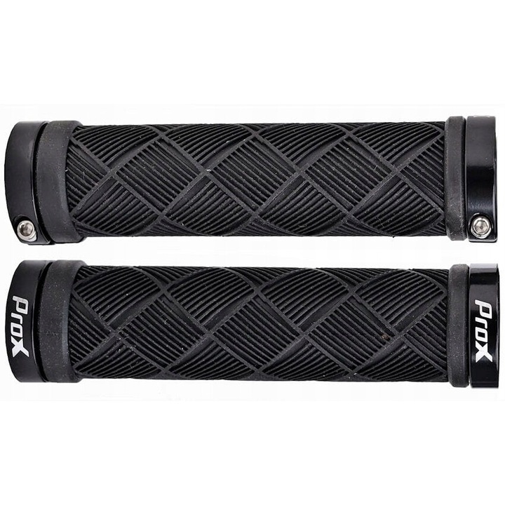 2 db kerékpár kormánymarkolat készlet, Prox, Fekete