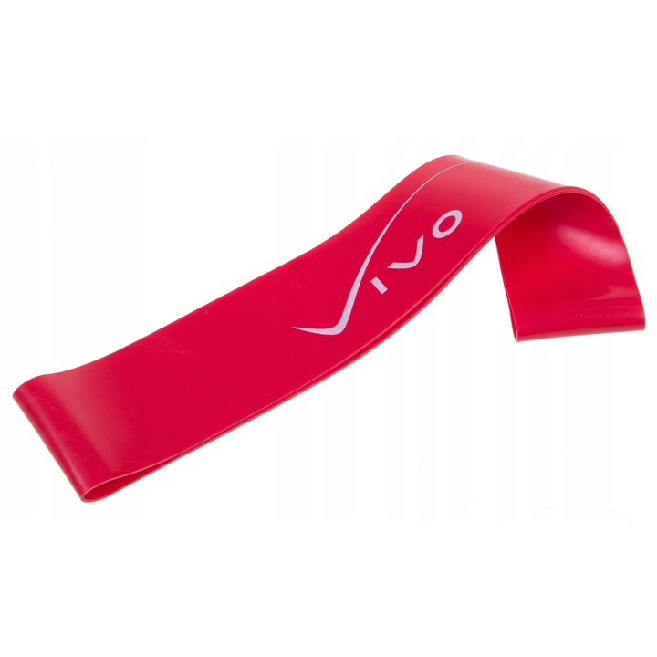 Резистентна лента, VIVO, 600x50x1.2mm, червена