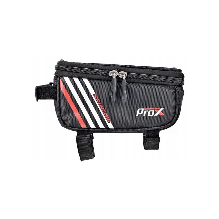 PROX RED чанта с рамка ЗА 5.7" ТЕЛЕФОН, полиестер, черен