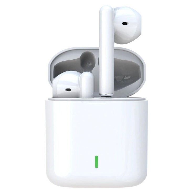 Безжични слушалки, FONIX SoundSpace Pro, Handsfree, LED индикатор, Bluetooth, Стерео, Бял