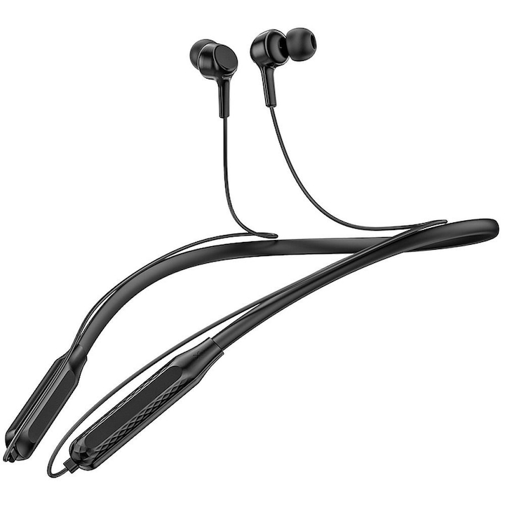Casti Wireless Over Ear, Hoco W65, Bluetooth 5.4, Autonomie 45H, Argintiu