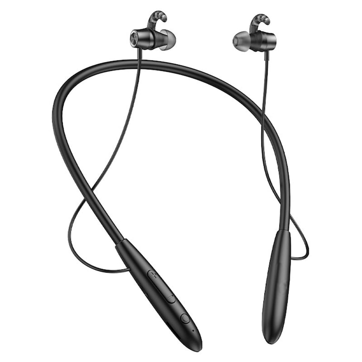 Vezeték nélküli fülhallgató, FONIX Free AirPhones Pro, Sport design, Kihangosító, Vezérlőgombok, Bluetooth, Sztereó, Fekete