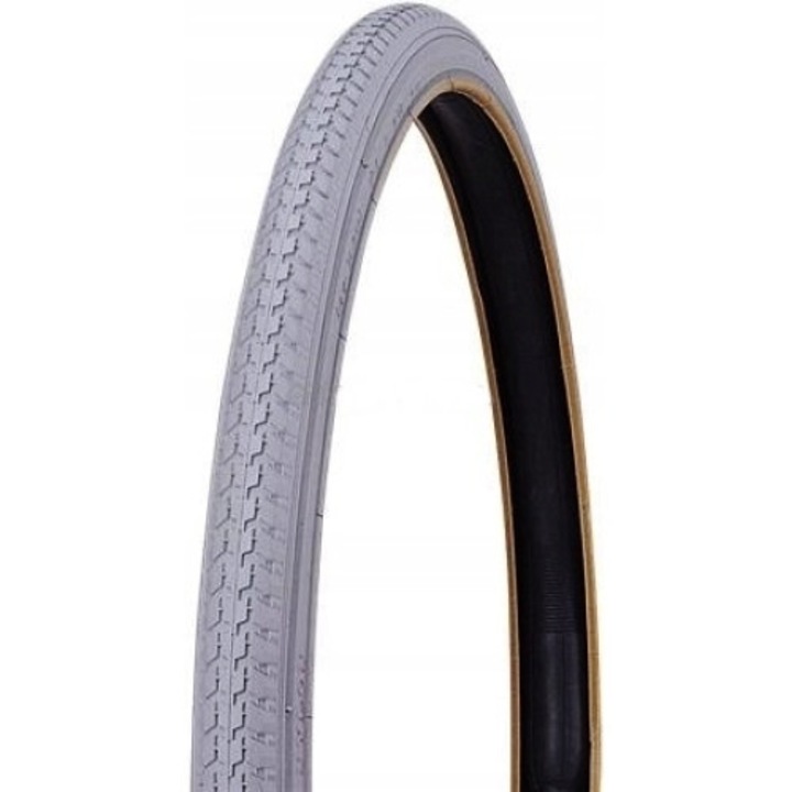 Anvelope bicicleta, Duro, 24x1, 3/8, 37-540, Gri