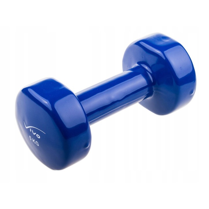 Súlyzó, Vivo, 5 kg, kék