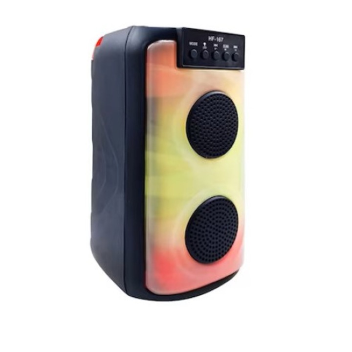 Boxa Portabila, cu Bluetooth, Karaoke, Sound Jet, 4x2" 10W, 1500mAh, 380x170x180mm, Miromoto®