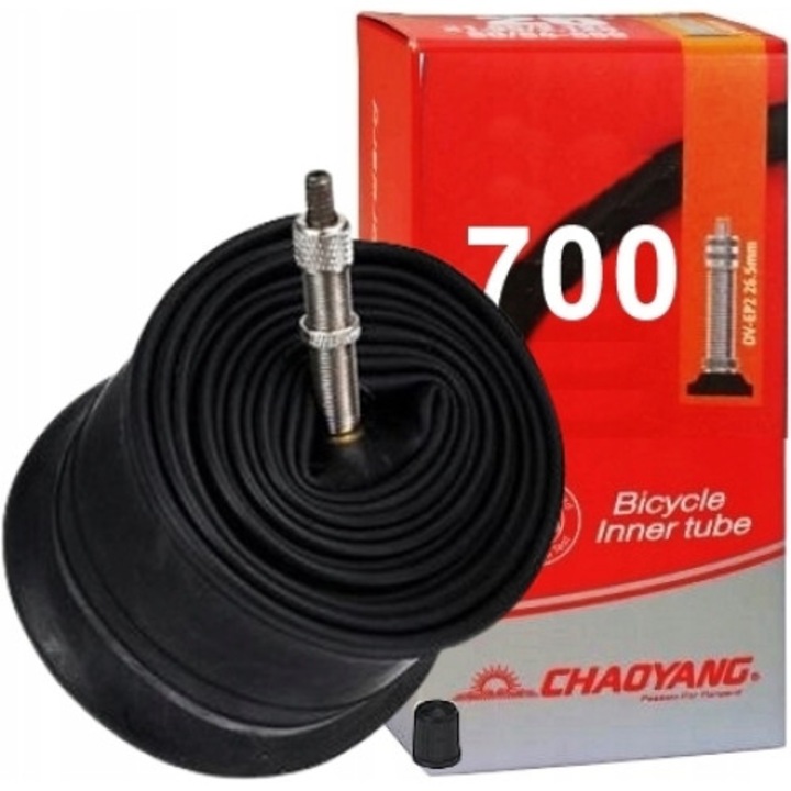 Camera bicicleta, Chaoyang, 700x38/40/42/45C, FV 48 mm