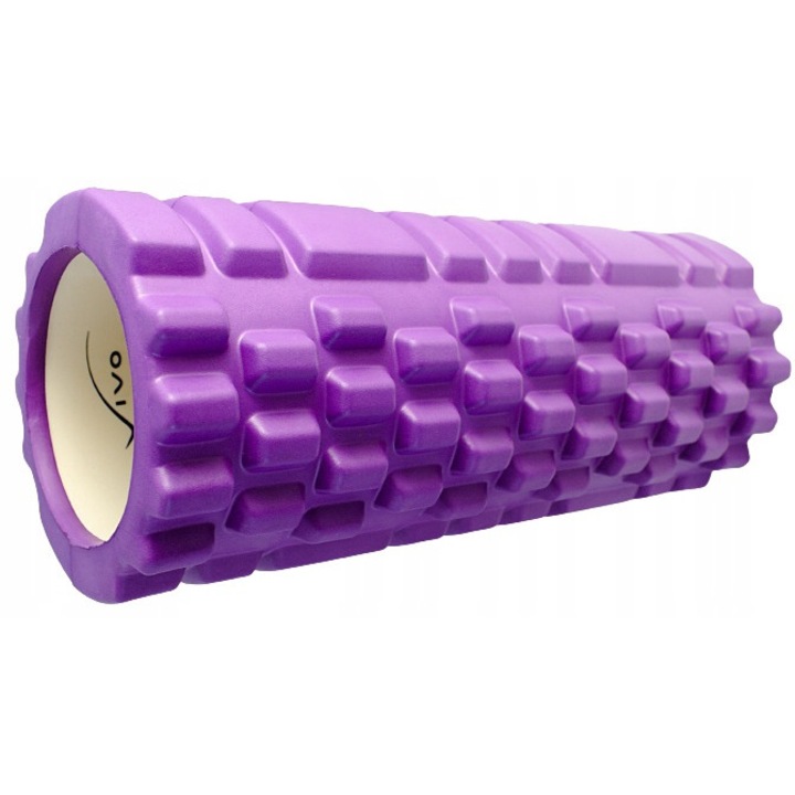 Rola de masaj pentru fitness, Vivo, Violet