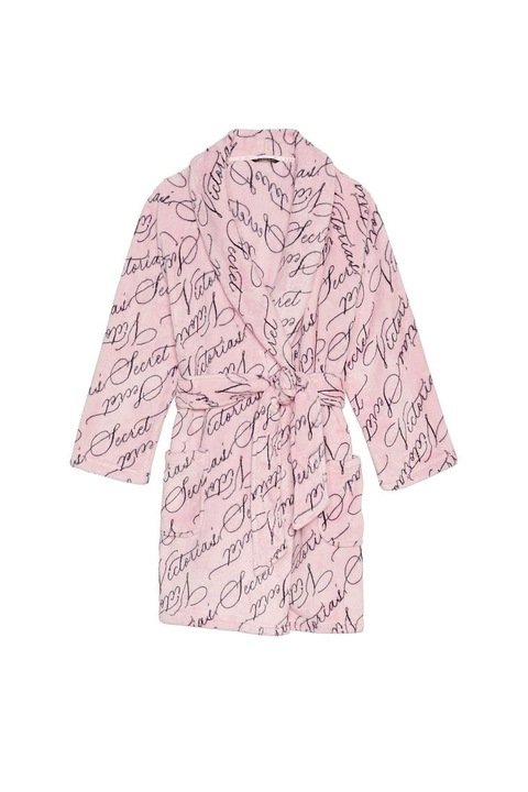 Robe, Victoria's Secret, Logo Short Cozy, Pretty Blossom Script, Многоцветен