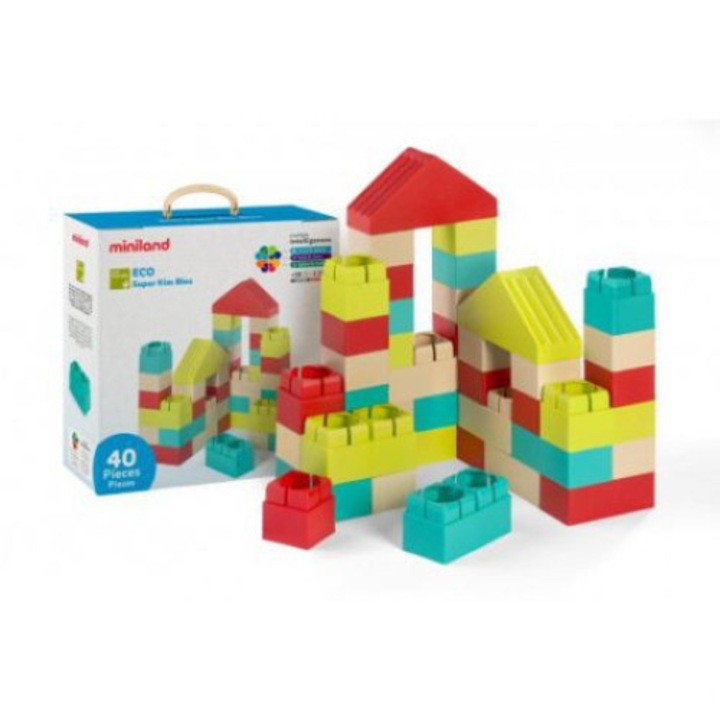 Конструктор Eco Kim Blocks 40 бр