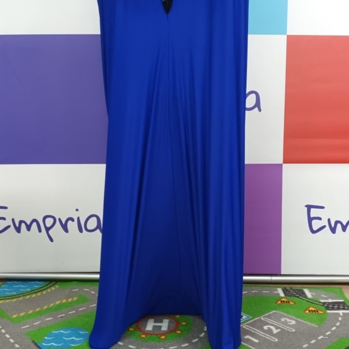 Érzékszervi testtáska, gyermekharisnya, kék, M-es méret