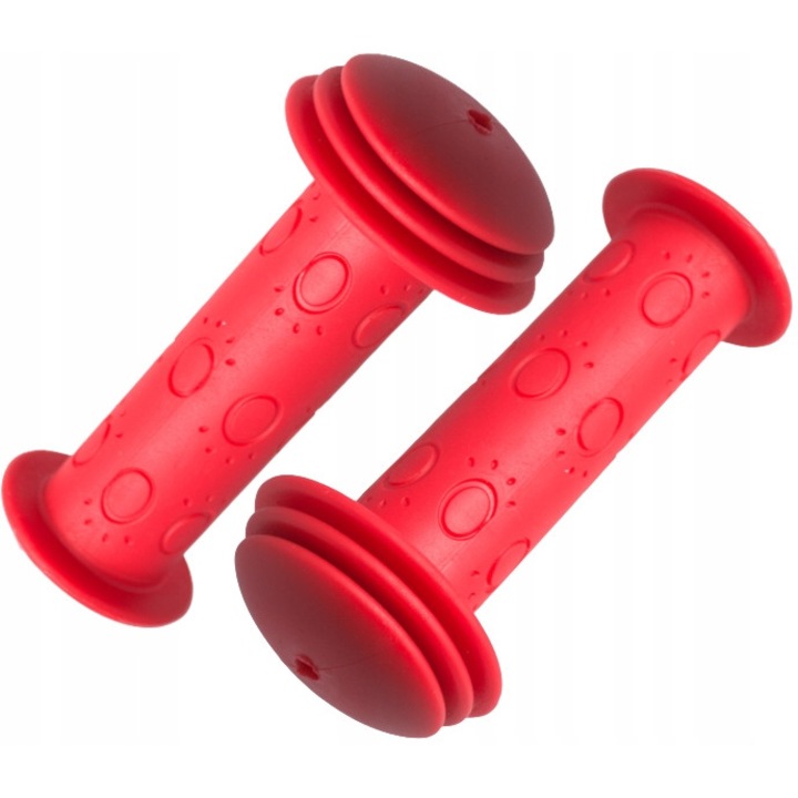 SET 2 MANSOANE BICICLETA DE COPII, SPORTCROSS, 95mm, CAUCIUC, ROSU