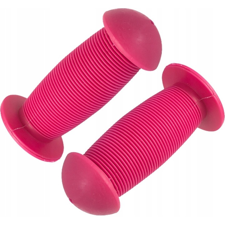 Set 2 mansoane ghidon copii, Progrip, Cauciuc, 95 mm, Roz