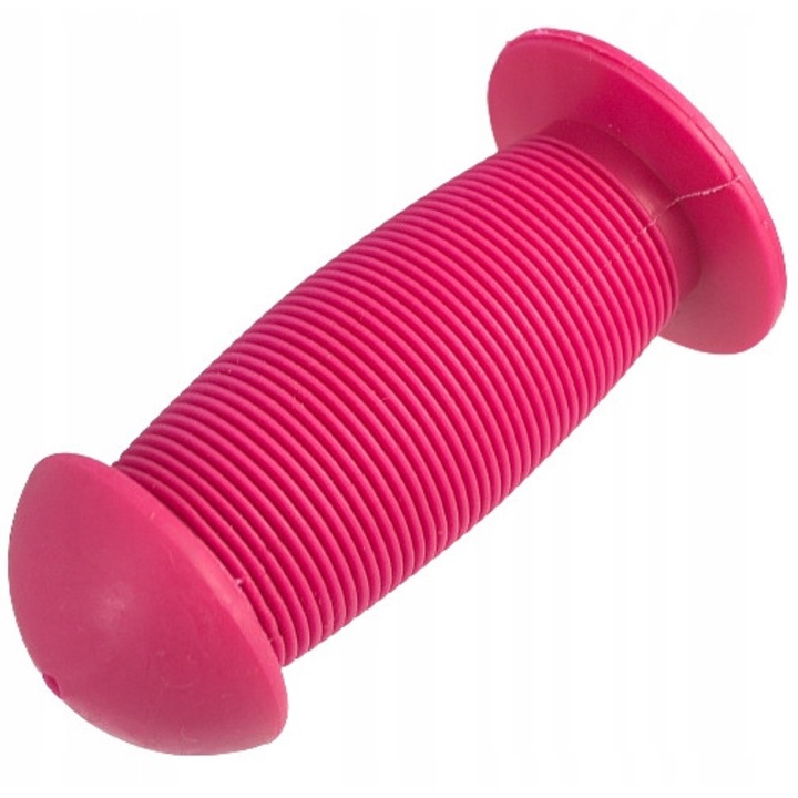 Set 2 mansoane ghidon copii, Progrip, Cauciuc, 95 mm, Roz