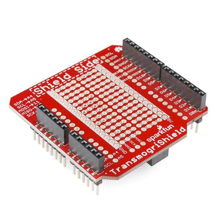 Shield, Sparkfun, Transmogri, compatibil Arduino Leonardo