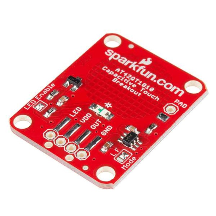 Touch capacitiv, Sparkfun, AT42QT1010