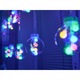 Lampi perdea suspendate cu led 3m, 108led -uri multicolore