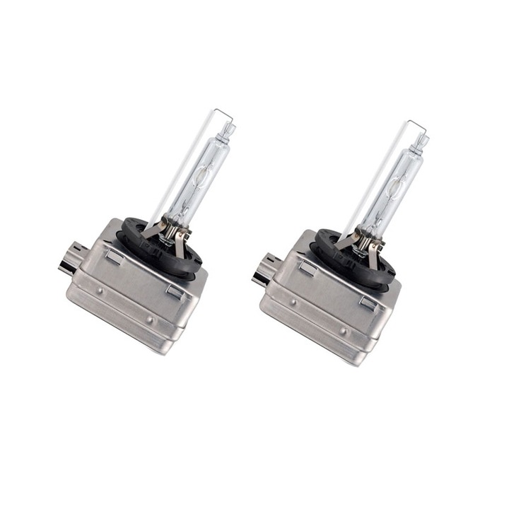 Set 2 becuri xenon soclu D3S Tudis Quick StaRT lumina ALB rece 6000k