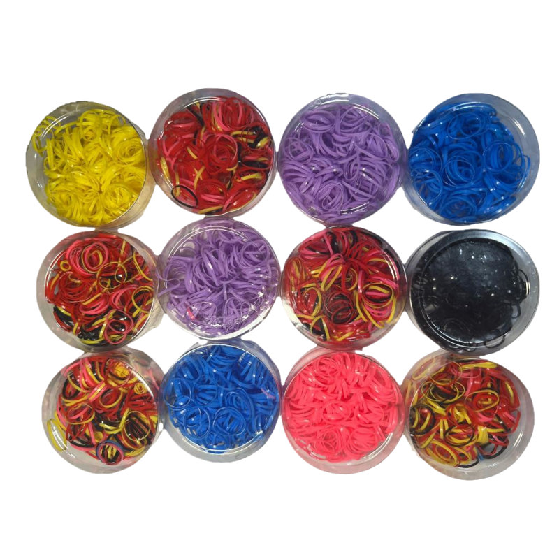 Module Elastice Colorate Elastice pentru codite multicolore, 2160 de bucati - eMAG.ro