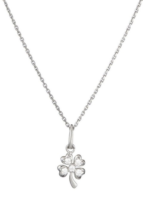 L'Instant D'or, Pandantiv de aur de 9K cu zirconia, Argintiu