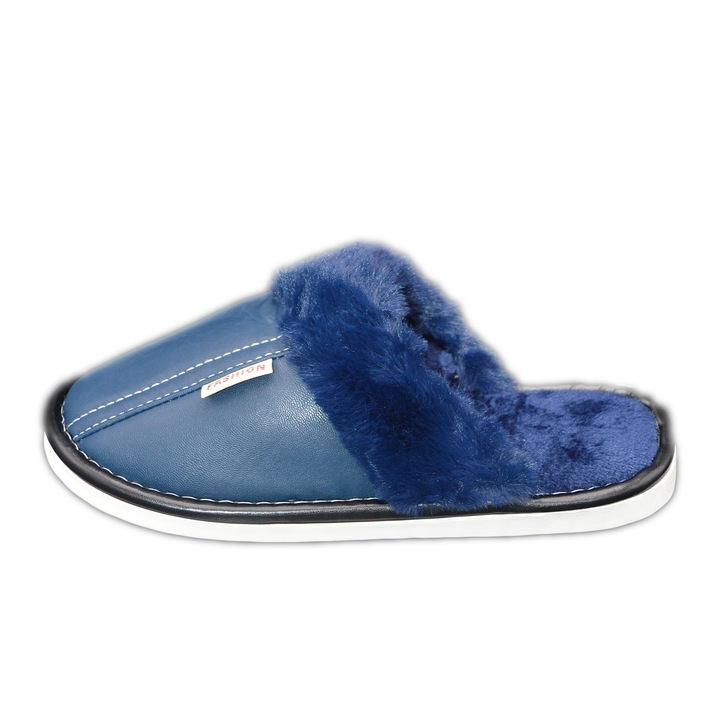 Papuci dama Fashion Mov, Albastru, 38-39