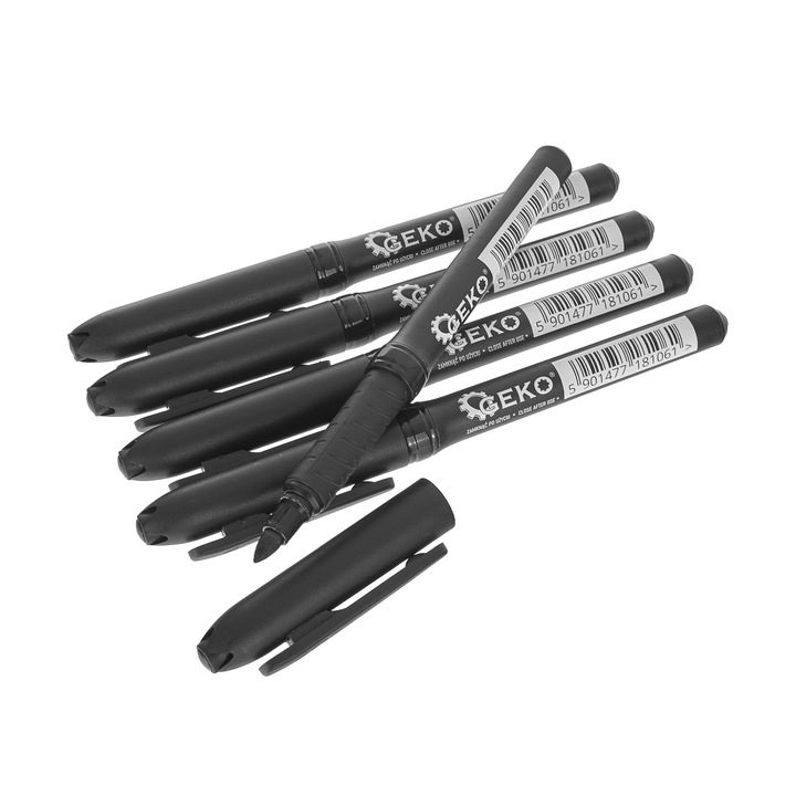 Állandó marker készlet építéshez, 24 elem, Geko G29020A