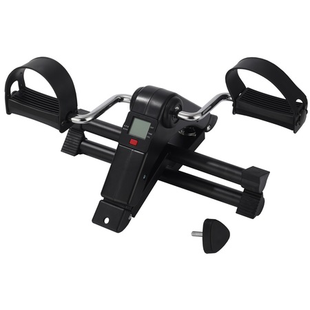 Mini bicicleta fitness Energy Fit W001A negru, potrivita persoanelor ce au nevoie de tratament de reabilitare a muschilor bratelor sau picioarelor