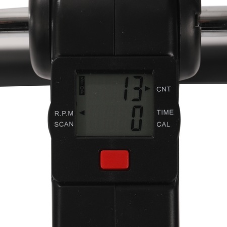 Mini bicicleta fitness Energy Fit W001A negru, potrivita persoanelor ce au nevoie de tratament de reabilitare a muschilor bratelor sau picioarelor