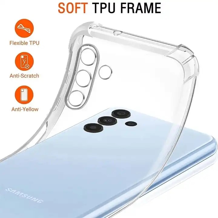 Husa protectie Mat-Tech compatibila cu Samsung Galaxy S24 Plus, Protectie Camera, Colturi anti-soc, Decupaje Precise, Rezistenta la impact, Transparenta