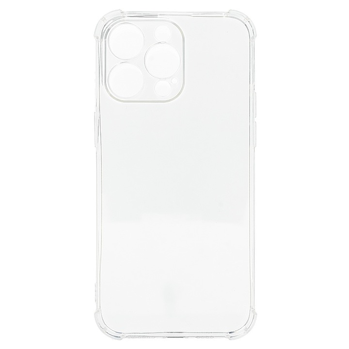 Husa telefon compatibila cu iPhone 15 Pro Max, Protectie Camera, Military Grade Drop Protection, Anti-Shock Protection Hard, Crystal Clear