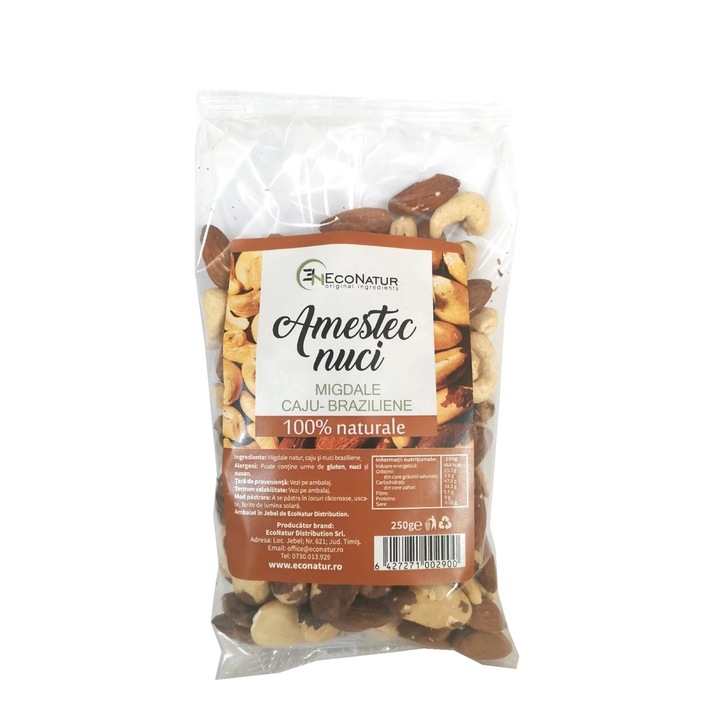 Amestec de nuci, 250g, EcoNatur