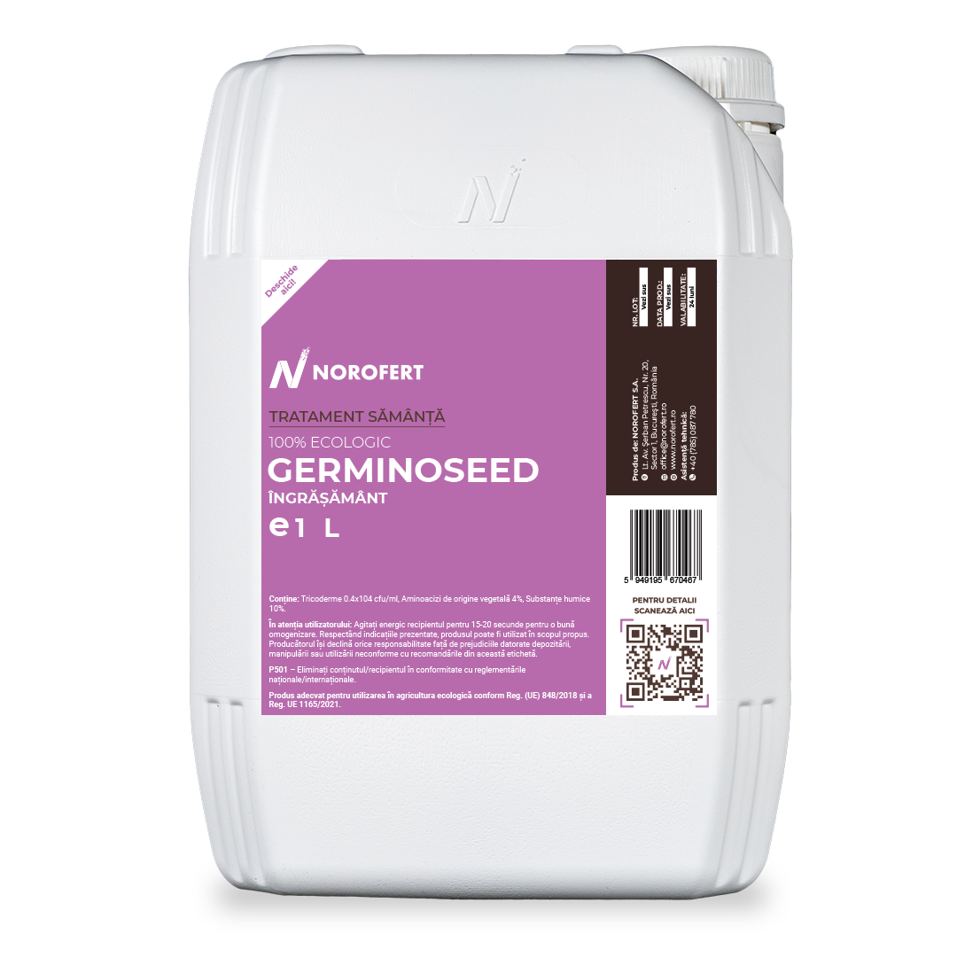 Biostimulator cu rol de tratament pentru stimularea germinatiei a ...