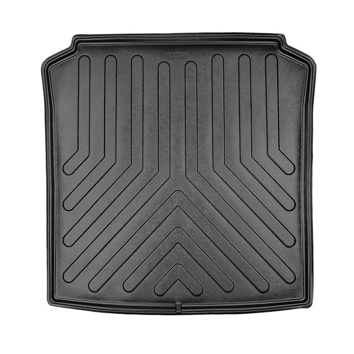 ESERNYŐ csomagtérvédő tálca, PVC gumi, fekete, Skoda Fabia I Sedanhoz, 1999-2007