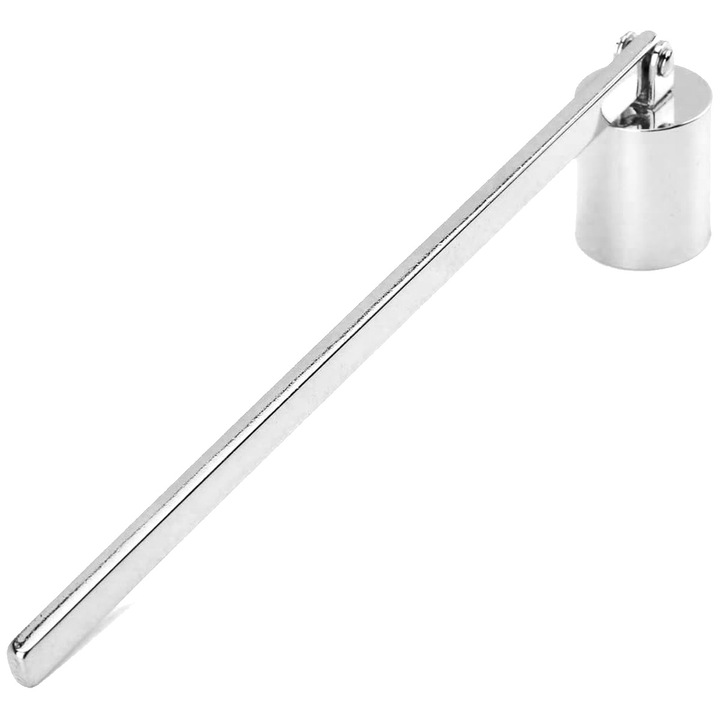 Пожарогасител за свещ QttvbTna, Неръждаема стомана, Сребро