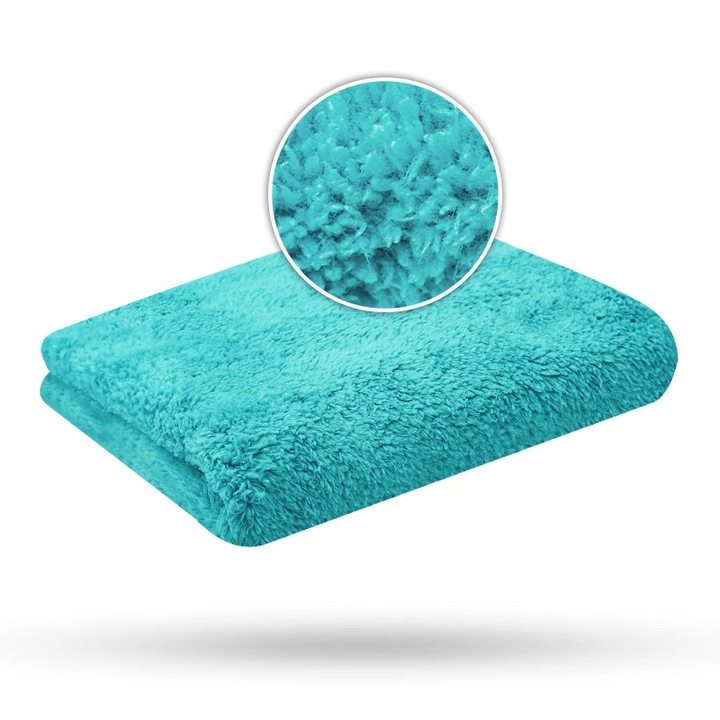 Ултрамека кърпа от микрофибър Liquid Elements Peppermint (500GSM, 40x40cm)