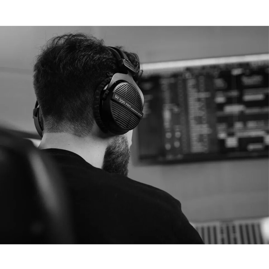 Casti Beyerdynamic DT 990 PRO 250 ohm, Black Limited Edition