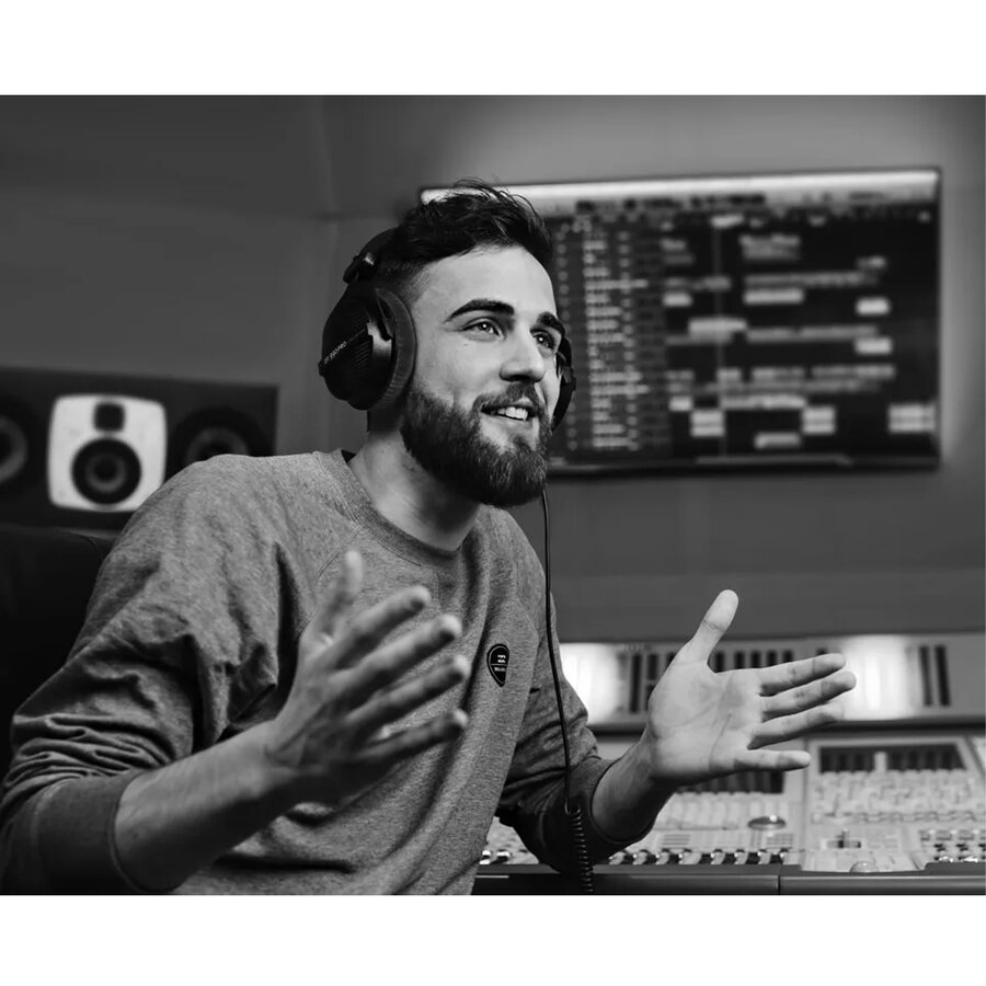 Casti Beyerdynamic DT 990 PRO 250 ohm, Black Limited Edition