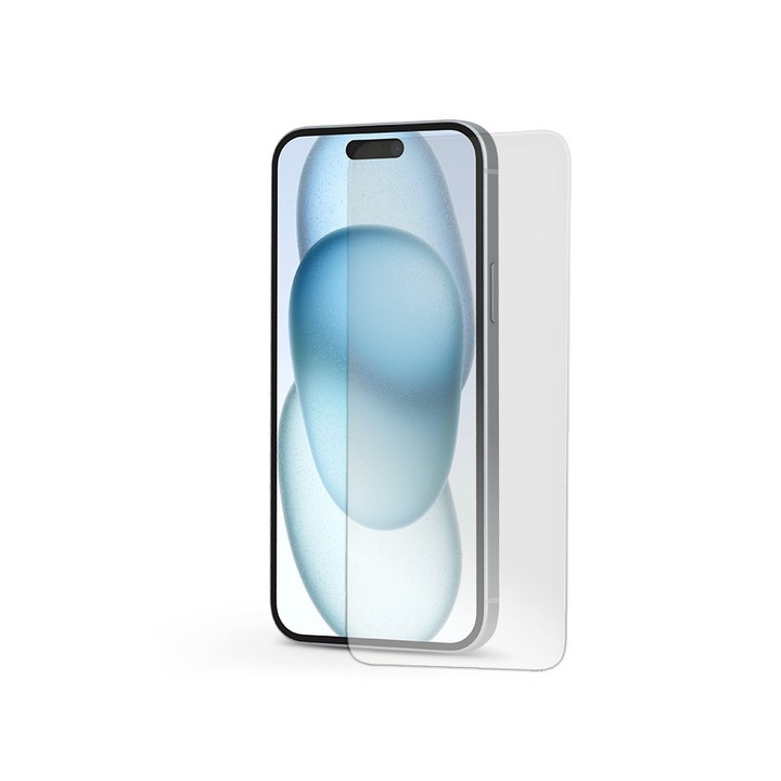 Стъклен скрийн протектор Apple iPhone 15 Plus - Tempered Glass Screen Pro Plus 2.5D - 1 бр/опаковка - ЕКО опаковка