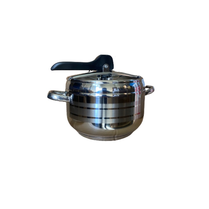 Oala sub presiune inox, capacitate 5 L