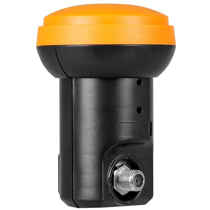 Convertor satelit single LB0063 Libox, castig 60dB, High Gain, Portocaliu/Negru