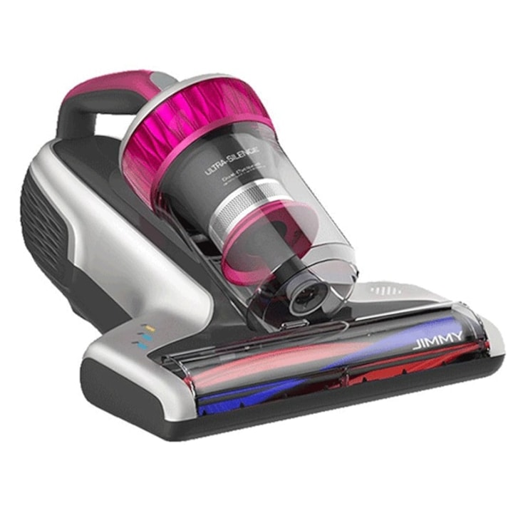 Jimmy BX5PRO Anti-Mite UV прахосмукачка, 0,5 л, 500 W, сребристо-розова