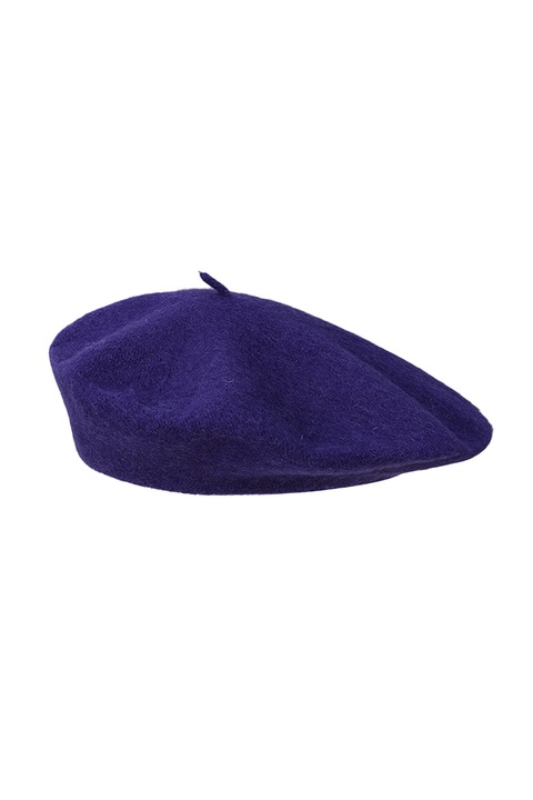 Bereta dama, model chic elegant, tematica fashion winter, universala, EFAYN, Mov inchis, One-Size