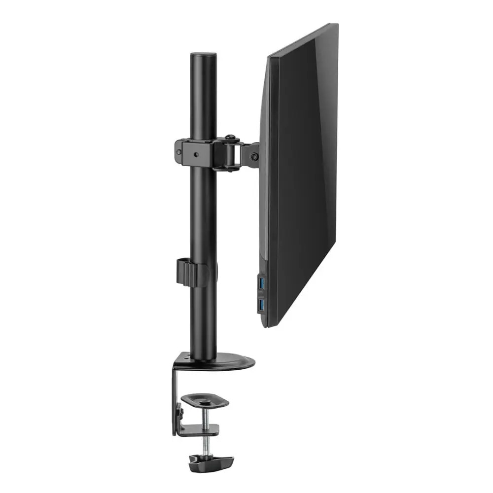 Support Double écran Maclean MC-754N - Réglable, Pivotant, VESA 75/100, Jusqu'à 32 Pouces